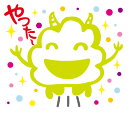 Funny monsters trio sticker #2464402