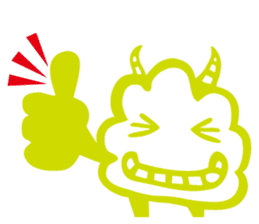 Funny monsters trio sticker #2464403