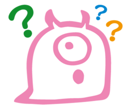 Funny monsters trio sticker #2464404