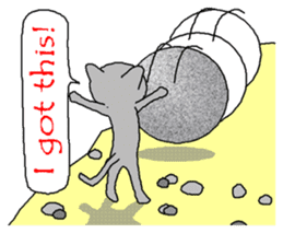 A calm day of Sloppi (English ver.) sticker #2464460