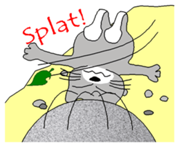 A calm day of Sloppi (English ver.) sticker #2464461