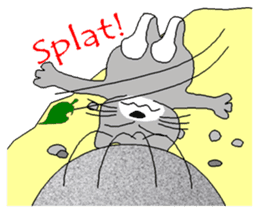 A calm day of Sloppi (English ver.) sticker #2464461