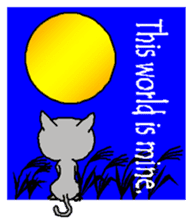 A calm day of Sloppi (English ver.) sticker #2464470