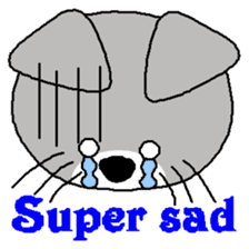 A calm day of Sloppi (English ver.) sticker #2464485