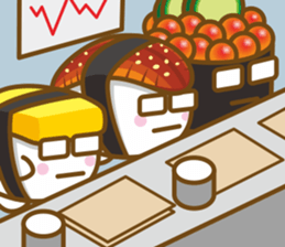 Qsushi Commando sticker #2464686