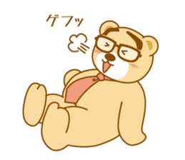 Bear businessman KUMATA sticker #2464714