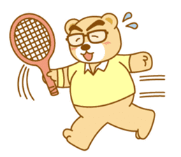Bear businessman KUMATA sticker #2464715