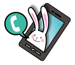 A living thing like a rabbit. sticker #2465810