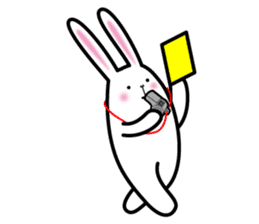 A living thing like a rabbit. sticker #2465814