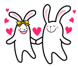 A living thing like a rabbit. sticker #2465816