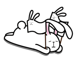 A living thing like a rabbit. sticker #2465819