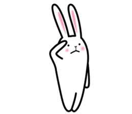 A living thing like a rabbit. sticker #2465821