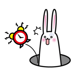 A living thing like a rabbit. sticker #2465823