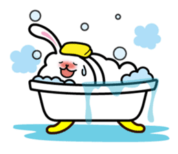 A living thing like a rabbit. sticker #2465825