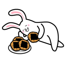 A living thing like a rabbit. sticker #2465830