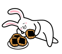 A living thing like a rabbit. sticker #2465830