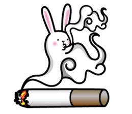 A living thing like a rabbit. sticker #2465831