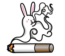 A living thing like a rabbit. sticker #2465831