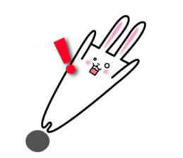 A living thing like a rabbit. sticker #2465836