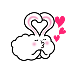 A living thing like a rabbit. sticker #2465837