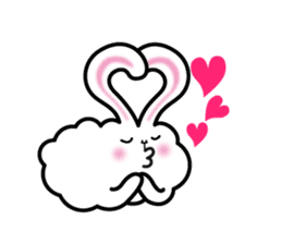 A living thing like a rabbit. sticker #2465837