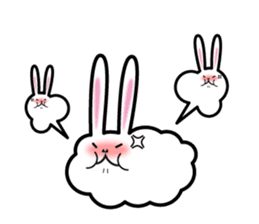 A living thing like a rabbit. sticker #2465839