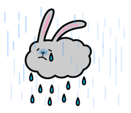 A living thing like a rabbit. sticker #2465840