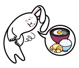 A living thing like a rabbit. sticker #2465841