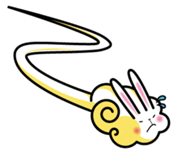 A living thing like a rabbit. sticker #2465844