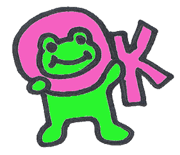 Ed a daily Kero-michi happy frog sticker #2465864