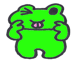 Ed a daily Kero-michi happy frog sticker #2465870