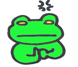Ed a daily Kero-michi happy frog sticker #2465873