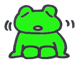 Ed a daily Kero-michi happy frog sticker #2465876