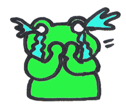 Ed a daily Kero-michi happy frog sticker #2465879