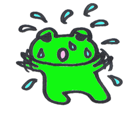 Ed a daily Kero-michi happy frog sticker #2465881