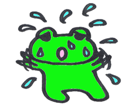 Ed a daily Kero-michi happy frog sticker #2465881