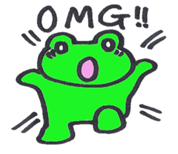 Ed a daily Kero-michi happy frog sticker #2465882