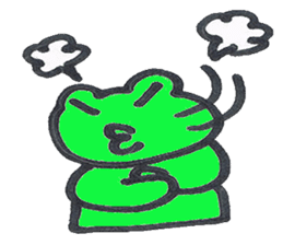 Ed a daily Kero-michi happy frog sticker #2465883