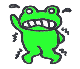 Ed a daily Kero-michi happy frog sticker #2465887