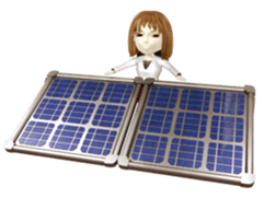 Comical 3D girl sticker sticker #2465995