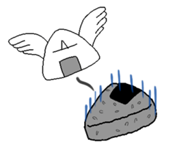 OMUSUBI(ONIGIRI?) in love sticker #2466756