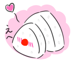 OMUSUBI(ONIGIRI?) in love sticker #2466764