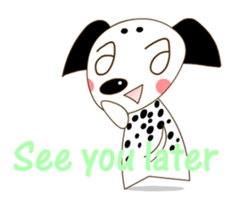 DALMATIAN Part4 Ver English sticker #2467063