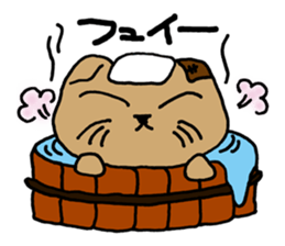 Patchy stuffed toy vol1,Mocha of the cat sticker #2467150