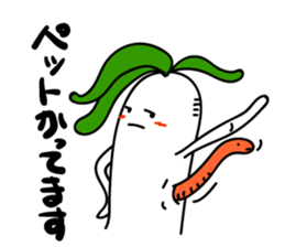 Radish. DAIKON-kun 2 sticker #2467211