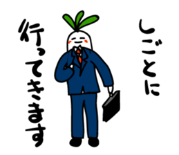 Radish. DAIKON-kun 2 sticker #2467234