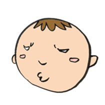 Cheeky Baby sticker #2467299