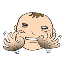 Cheeky Baby sticker #2467326