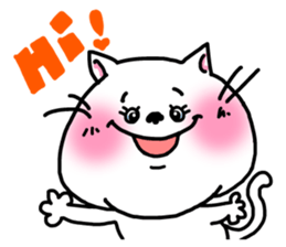 Daily life greetings sticker of the cat. sticker #2467449