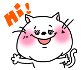 Daily life greetings sticker of the cat. sticker #2467449